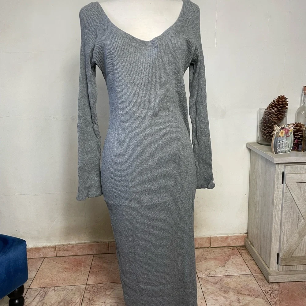 Enza Costa Knit Maxi Dress - Picture 9 of 12